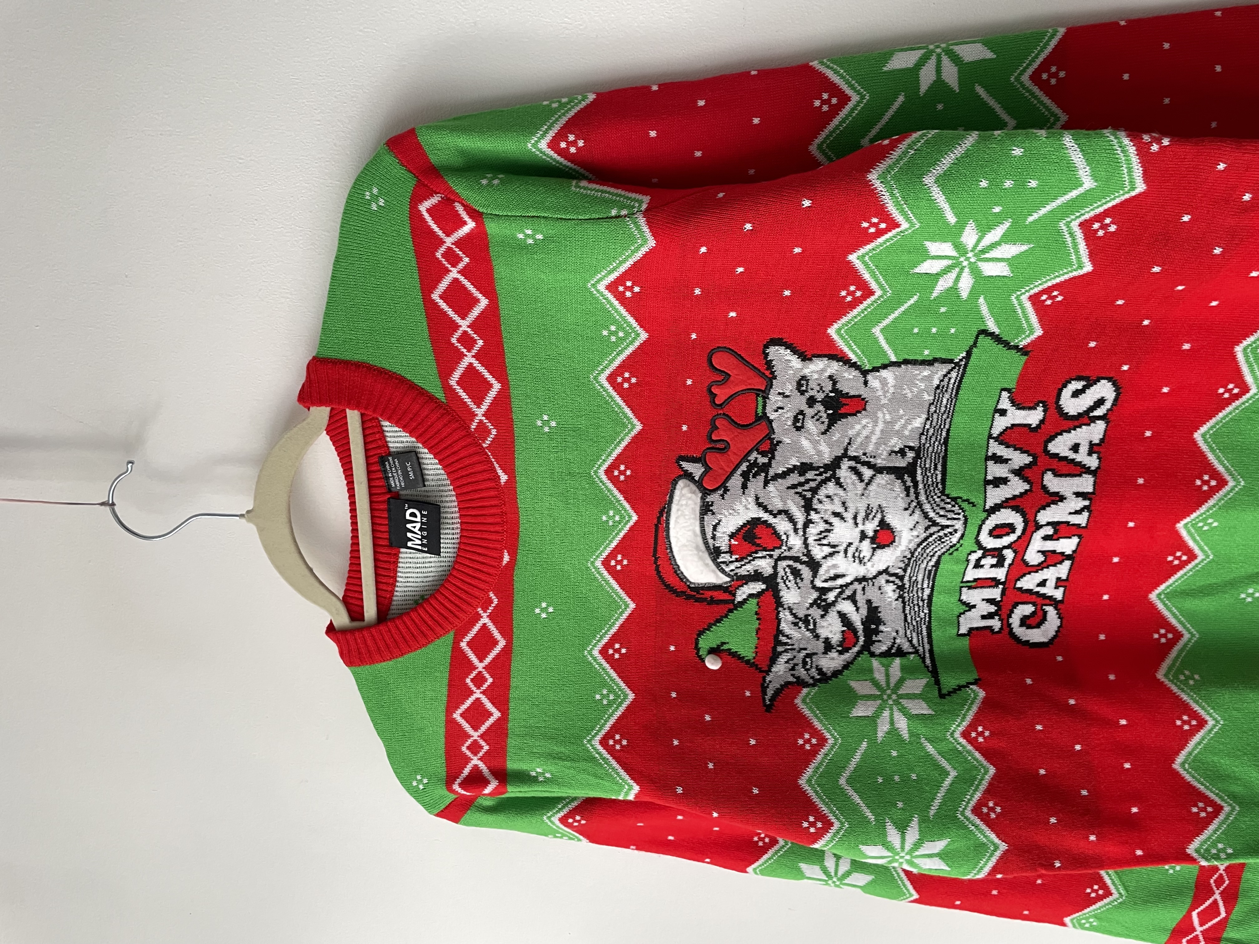 Sweater meowy catmas. Talla: S/M hombre (M/L mujer) 2