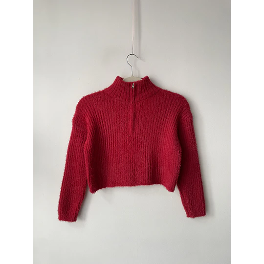 Sweater felpudo. Talla: M niña (xs mujer) 