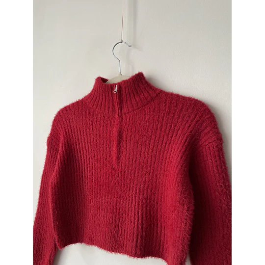 Sweater felpudo. Talla: M niña (xs mujer) 