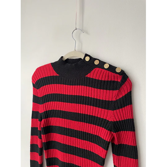 Sweater rayas. Talla: S