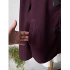 Abrigo ciruela. Talla: 2XL 4