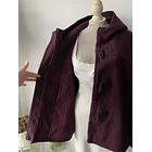 Abrigo ciruela. Talla: 2XL 5