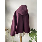 Abrigo ciruela. Talla: 2XL 6