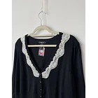 Cardigan encaje. Talla: M 2