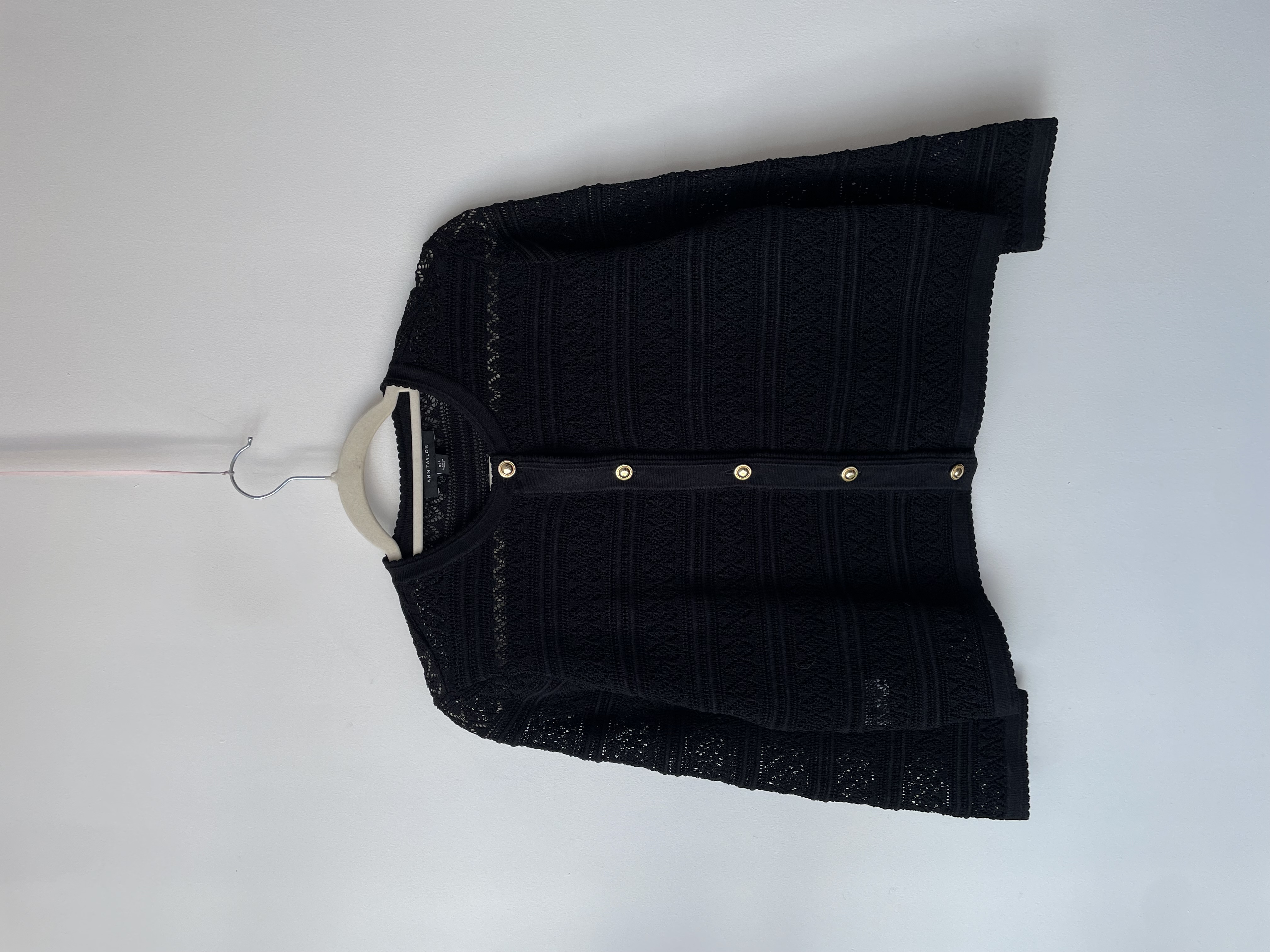 Cardigan calado. Talla: XS 1