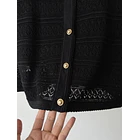 Cardigan calado. Talla: XS 3