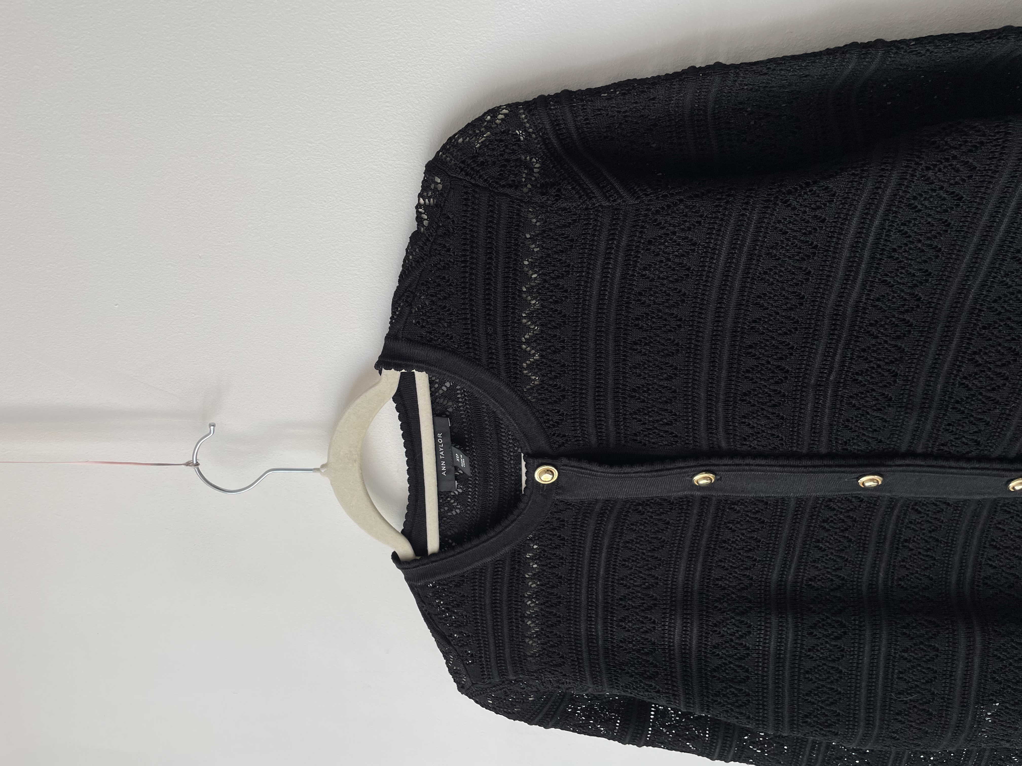 Cardigan calado. Talla: XS 2