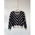 Sweater rayas. Talla: S 1
