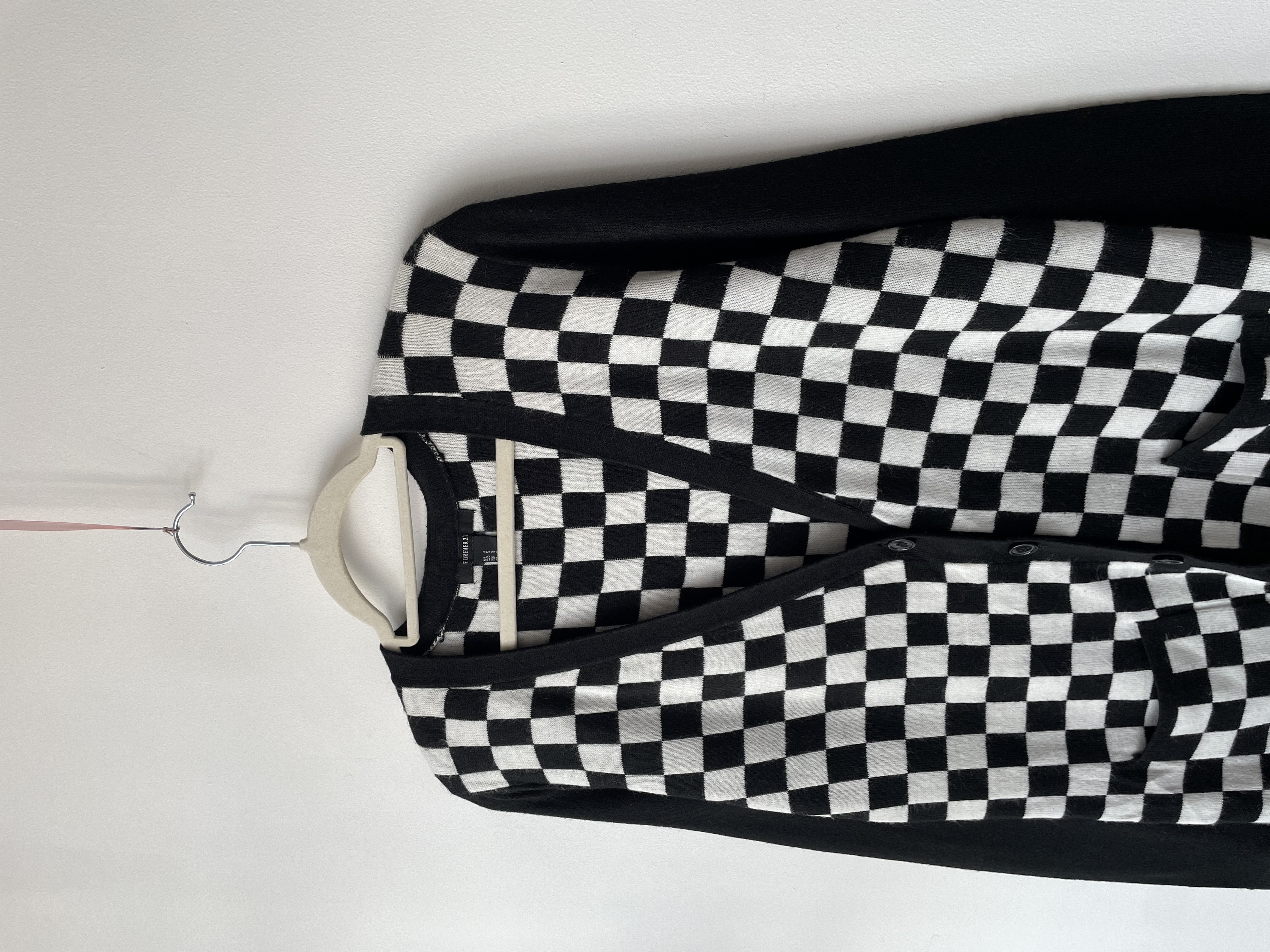 Cardigan ajedrez. Talla: S 2