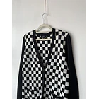 Cardigan ajedrez. Talla: S 2