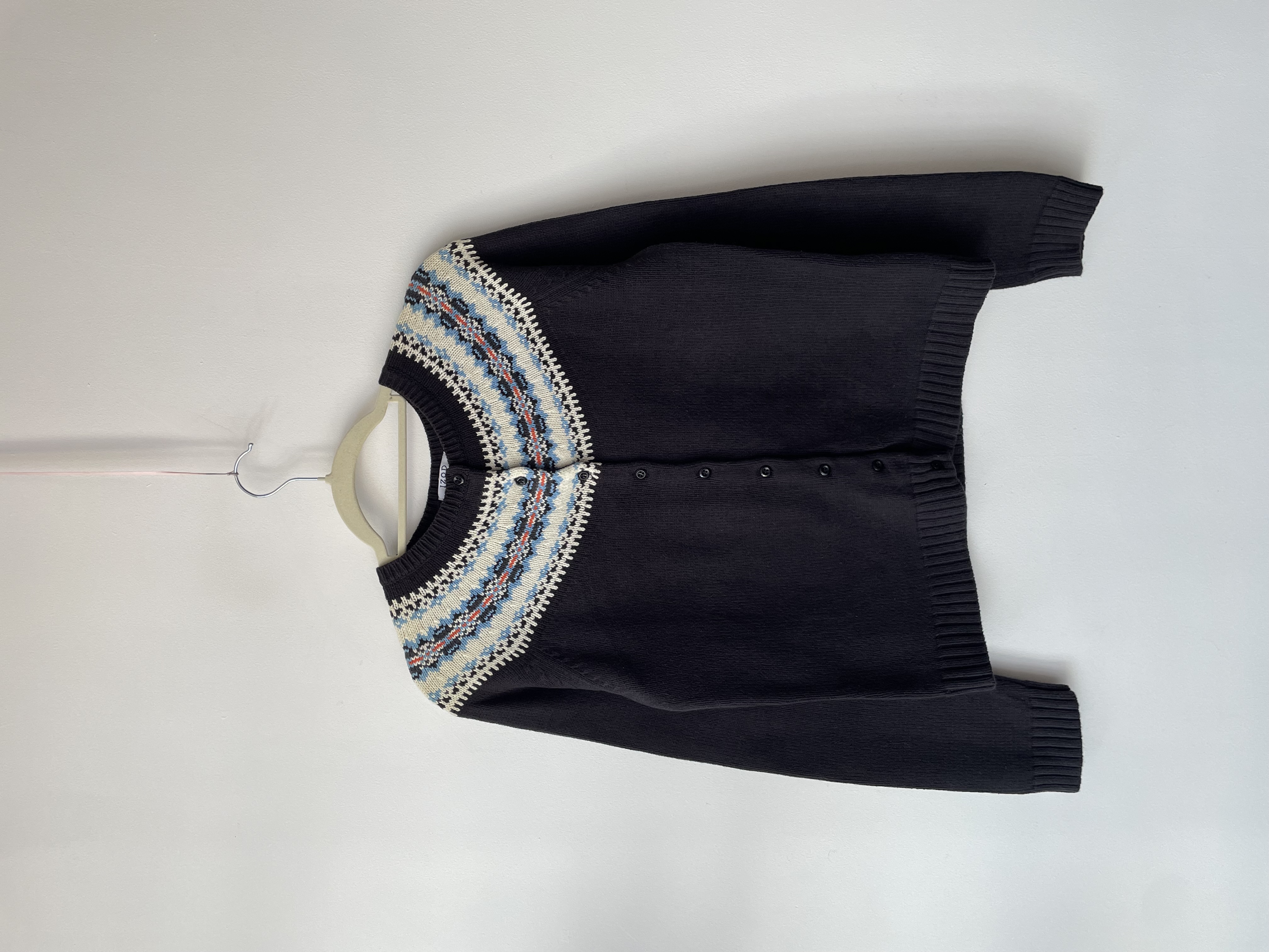 Cardigan nordic. Talla: PM (M chico)  1