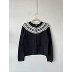 Cardigan nordic. Talla: PM (M chico)  1