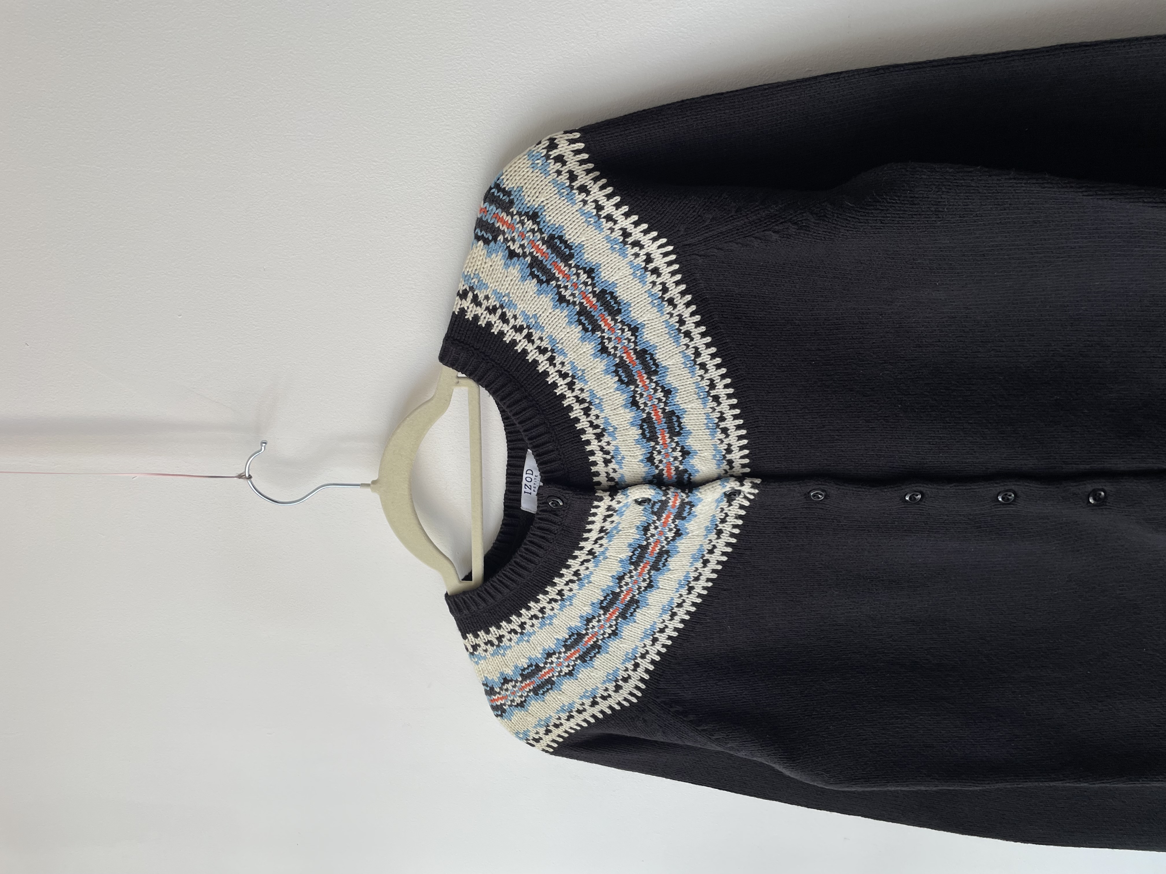 Cardigan nordic. Talla: PM (M chico)  2