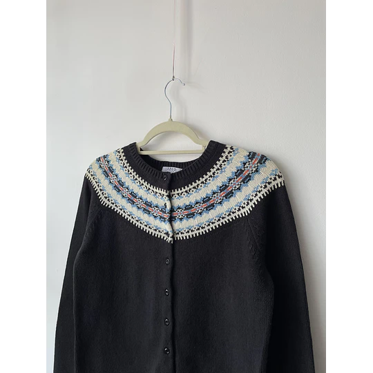 Cardigan nordic. Talla: PM (M chico) 