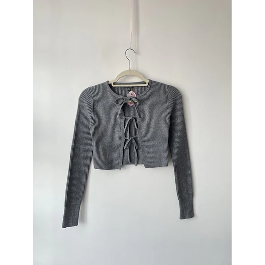 Cardigan lazo. Talla: XXS