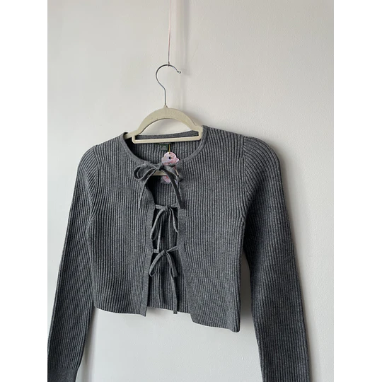 Cardigan lazo. Talla: XXS