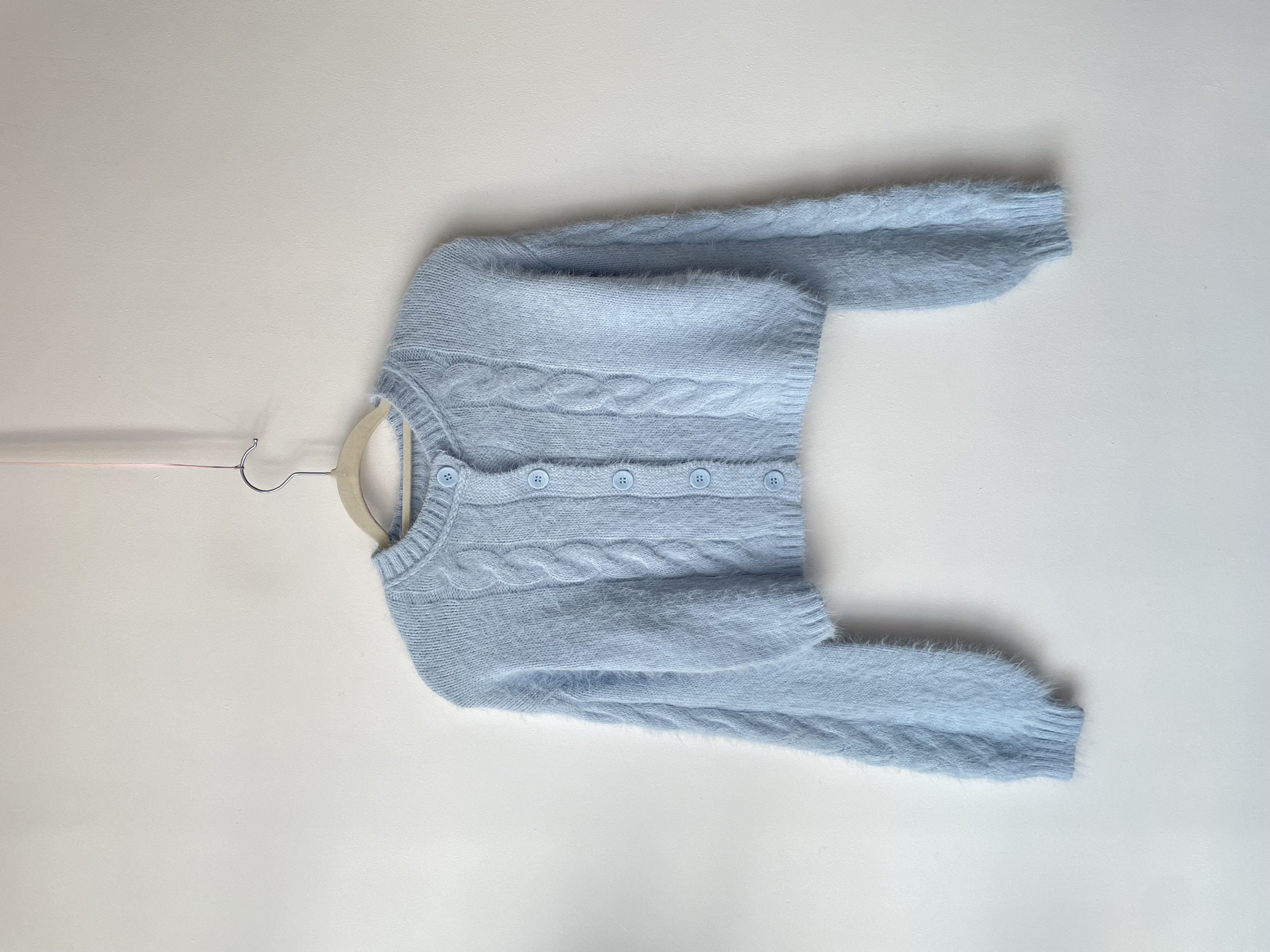 Cardigan celeste. Talla: XS 1