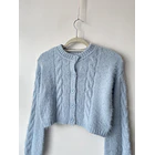 Cardigan celeste. Talla: XS 2