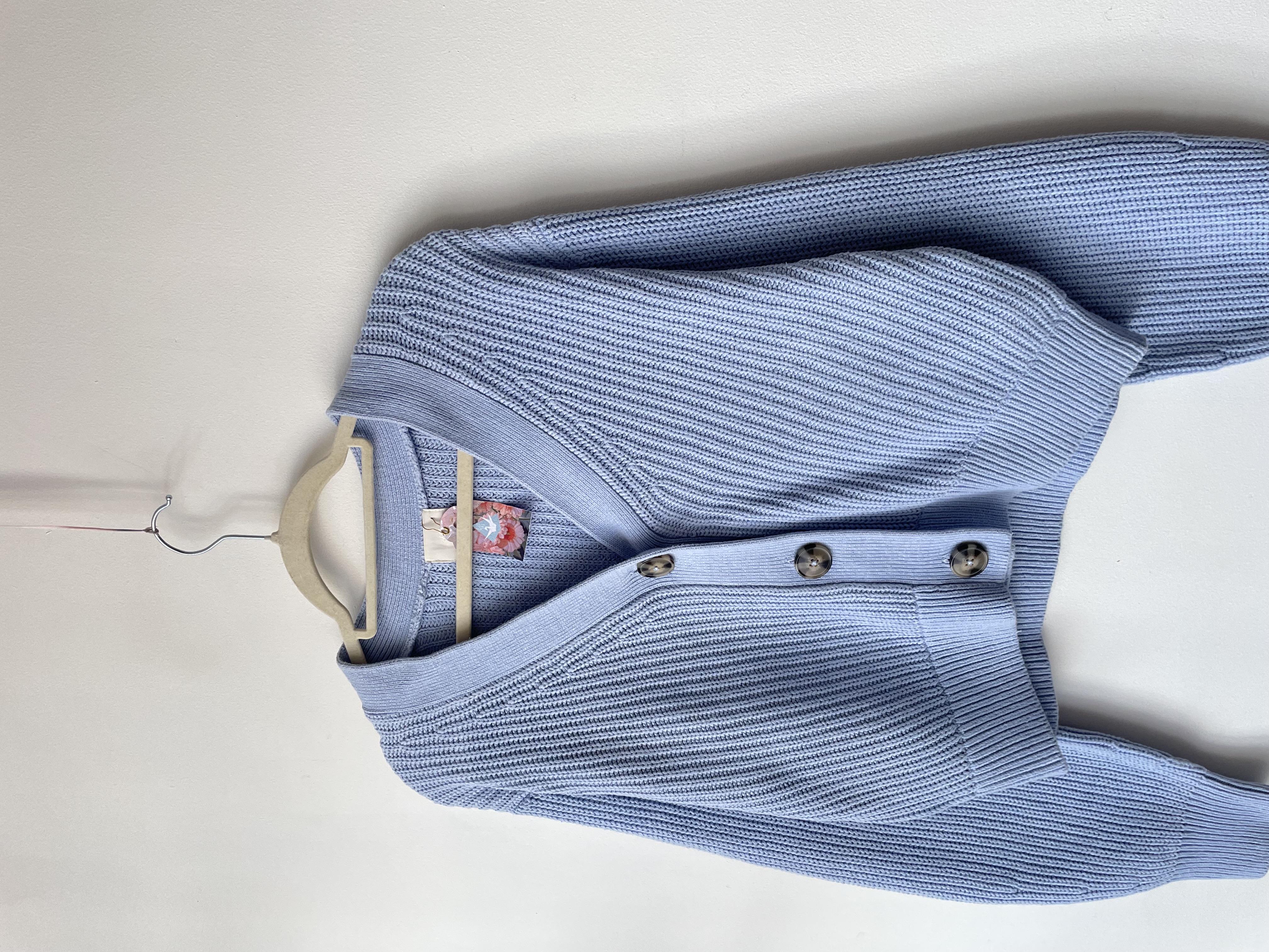 Cardigan celeste. Talla: XS oversized (M)  2