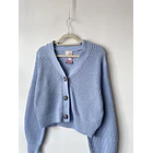 Cardigan celeste. Talla: XS oversized (M)  2