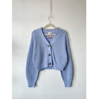 Cardigan celeste. Talla: XS oversized (M)  1