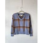 Sweater tartán. Talla: XS 1