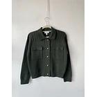 Cardigan verde. Talla: M  1