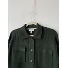 Cardigan verde. Talla: M  2