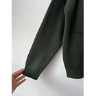 Cardigan verde. Talla: M  4