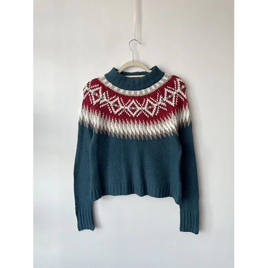 Sweater nordic. Talla: XS 