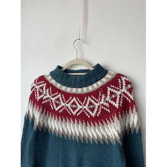 Sweater nordic. Talla: XS 