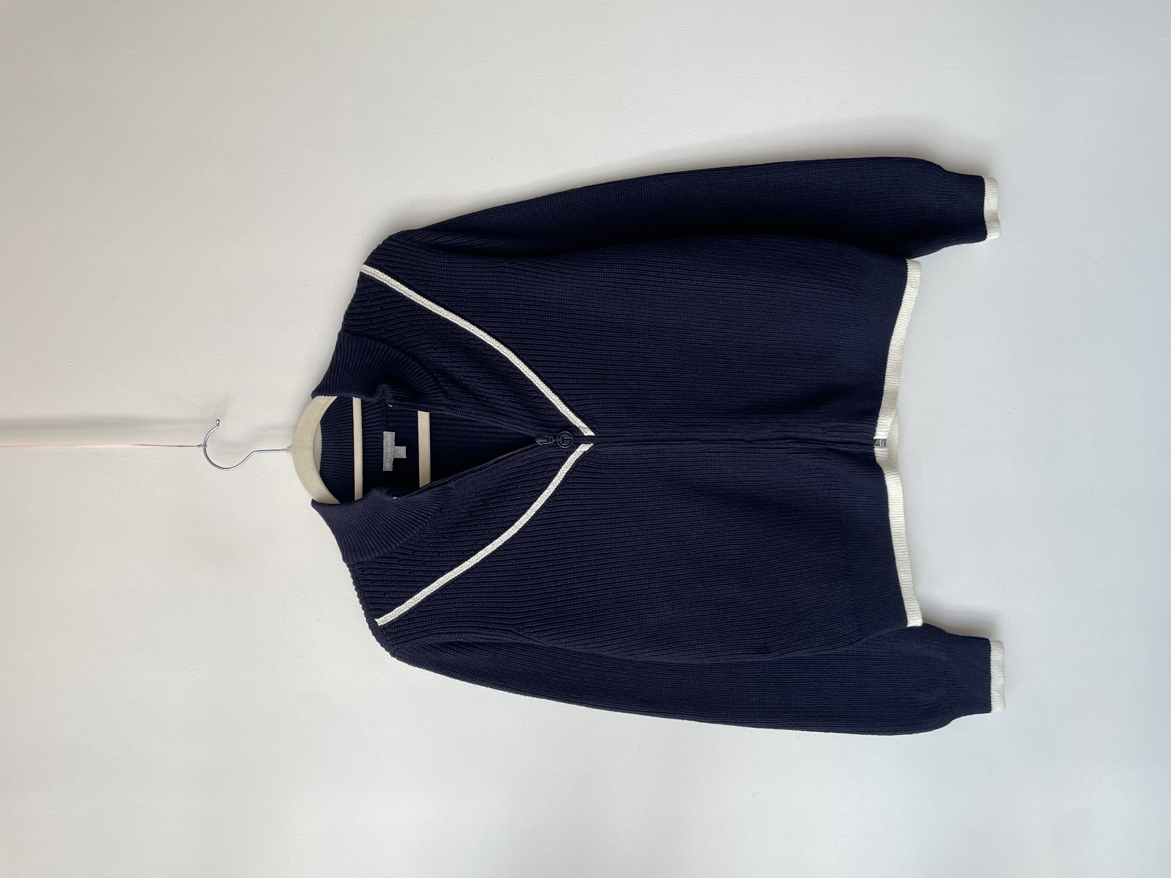 Cardigan azul. Talla: S grande (m) 1