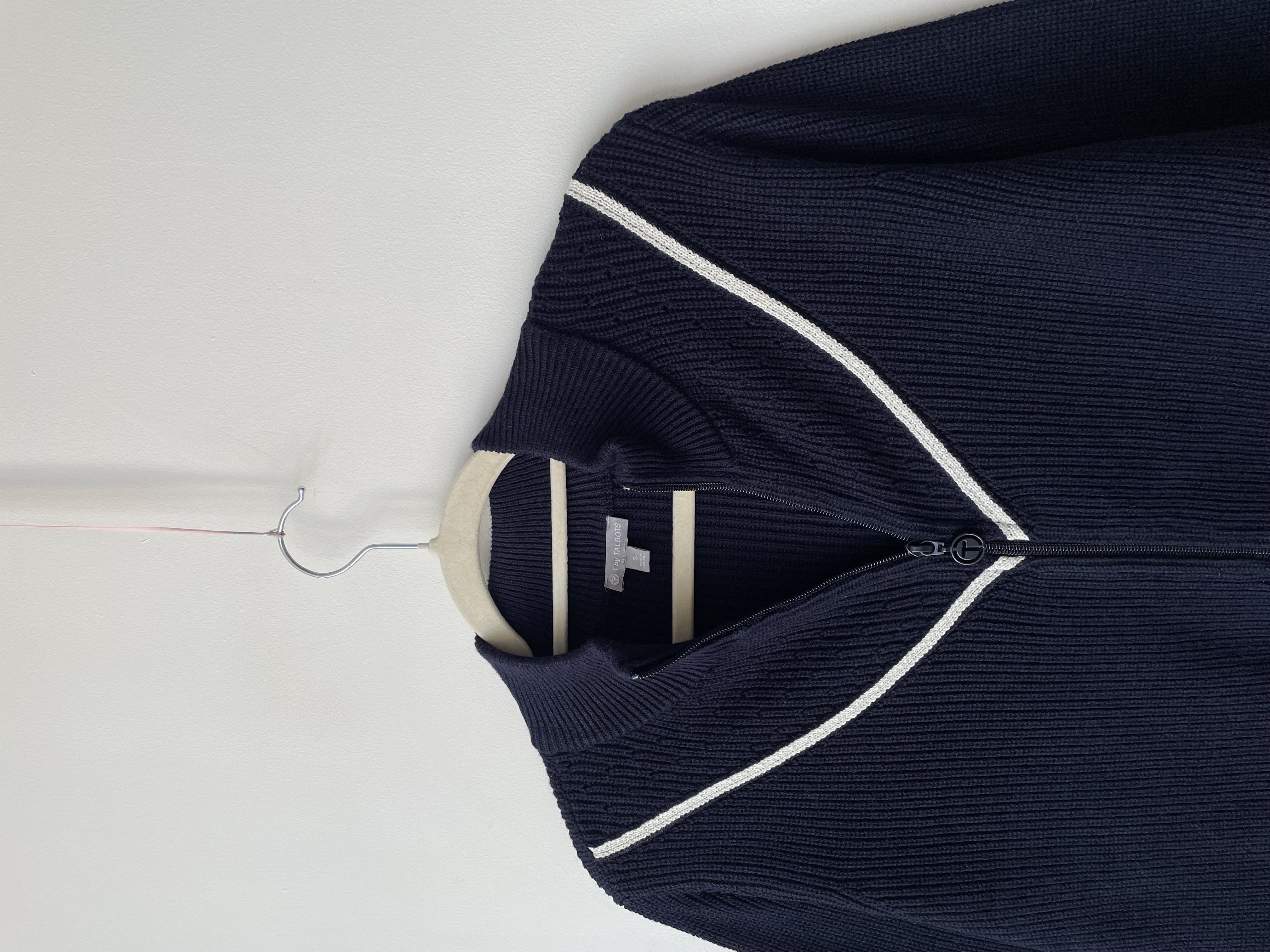 Cardigan azul. Talla: S grande (m) 2