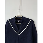 Cardigan azul. Talla: S grande (m) 2