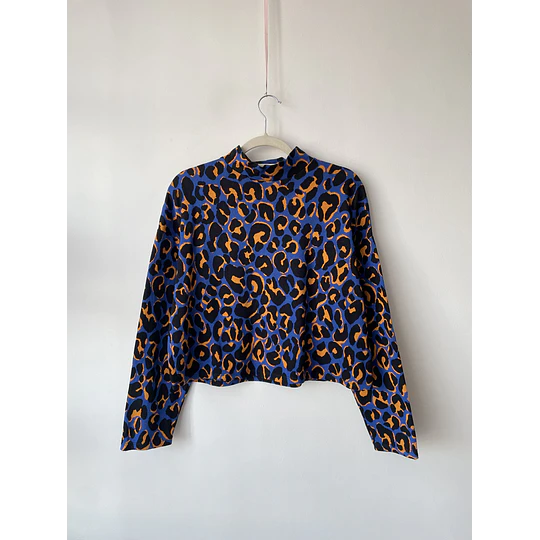 Sweater leopardo. Talla: S oversized (M a L ) 