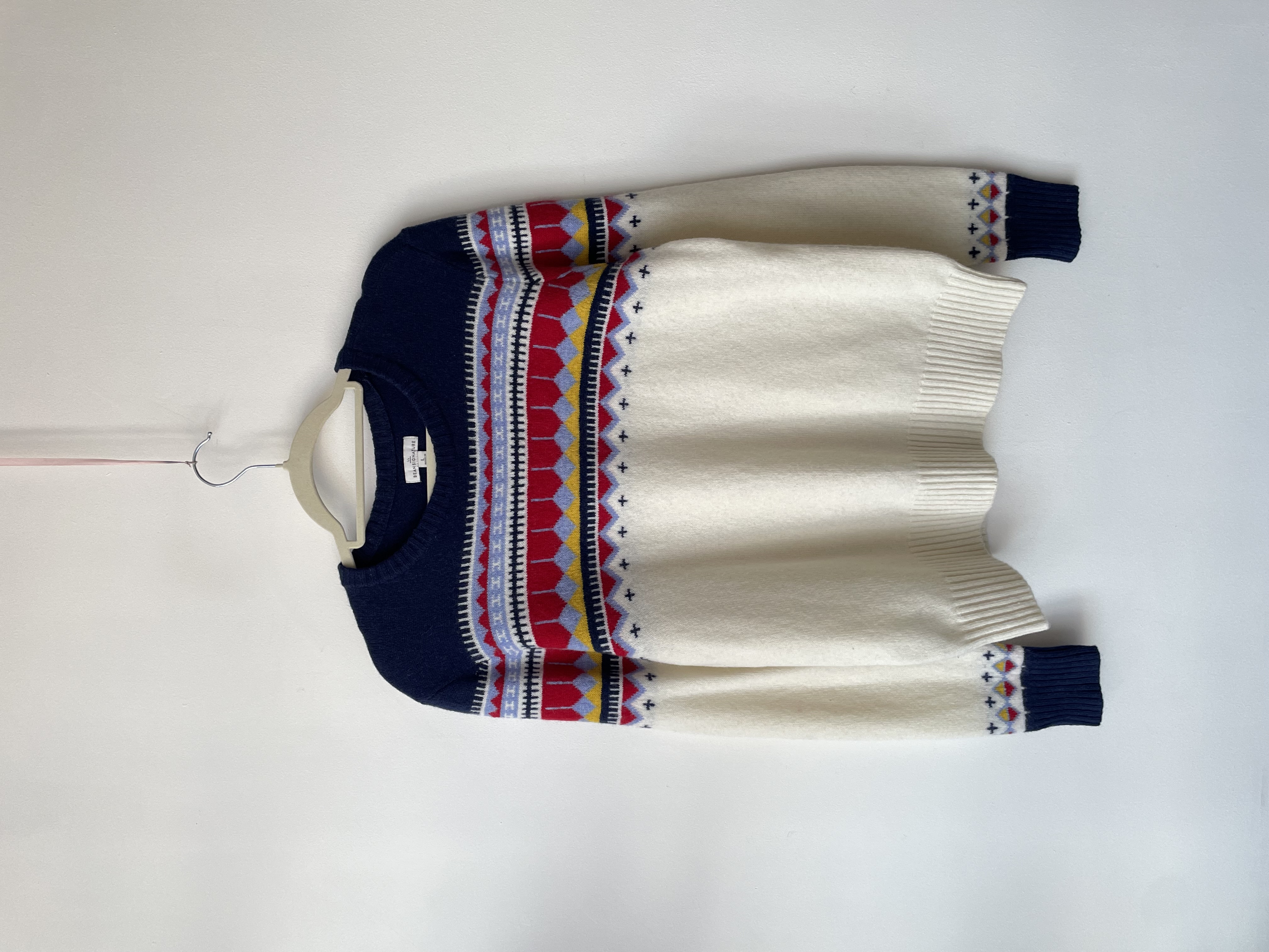 Sweatwe nordic lana Merino. Talla: L 1