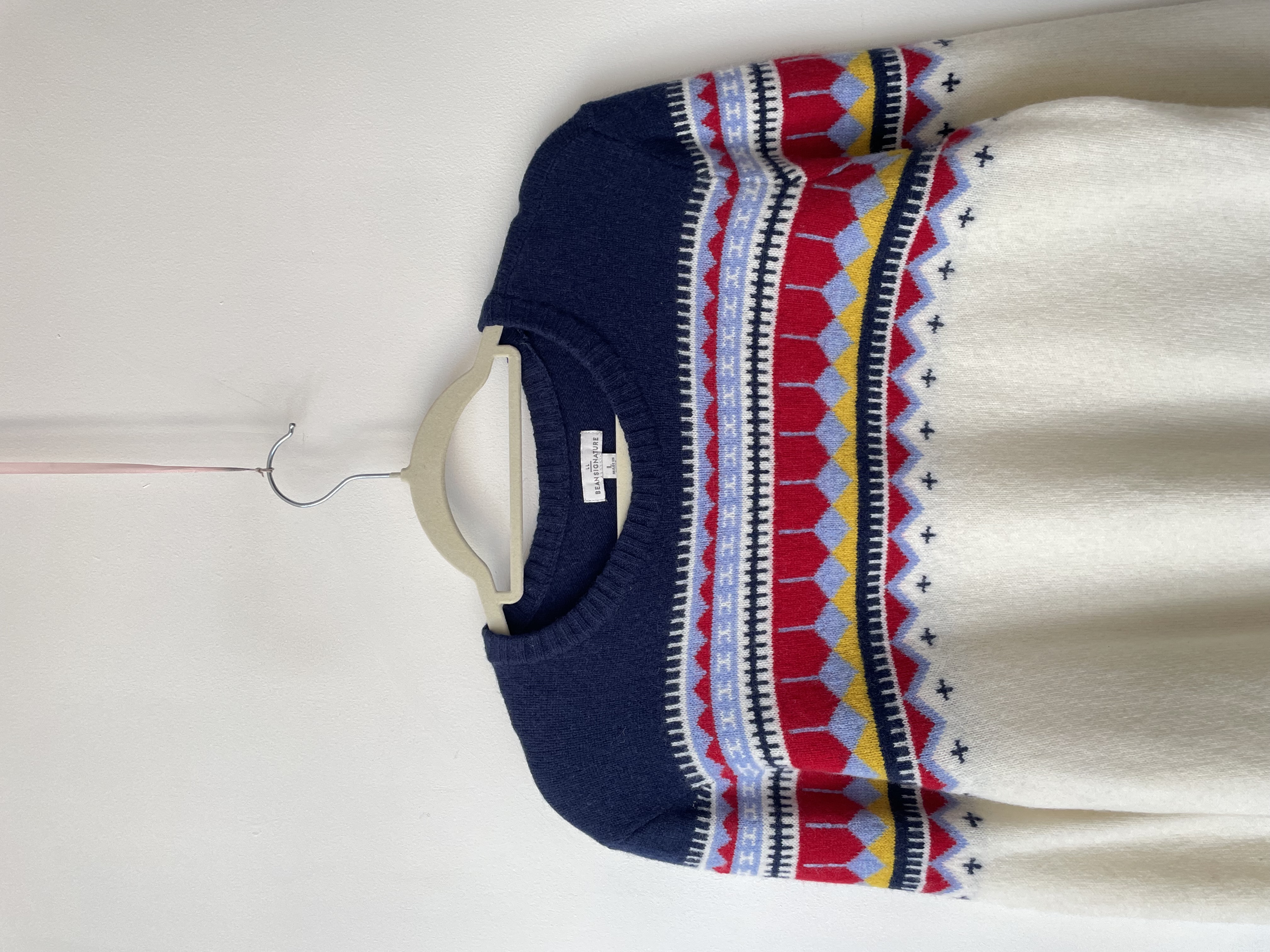 Sweatwe nordic lana Merino. Talla: L 2