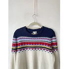 Sweatwe nordic lana Merino. Talla: L 2