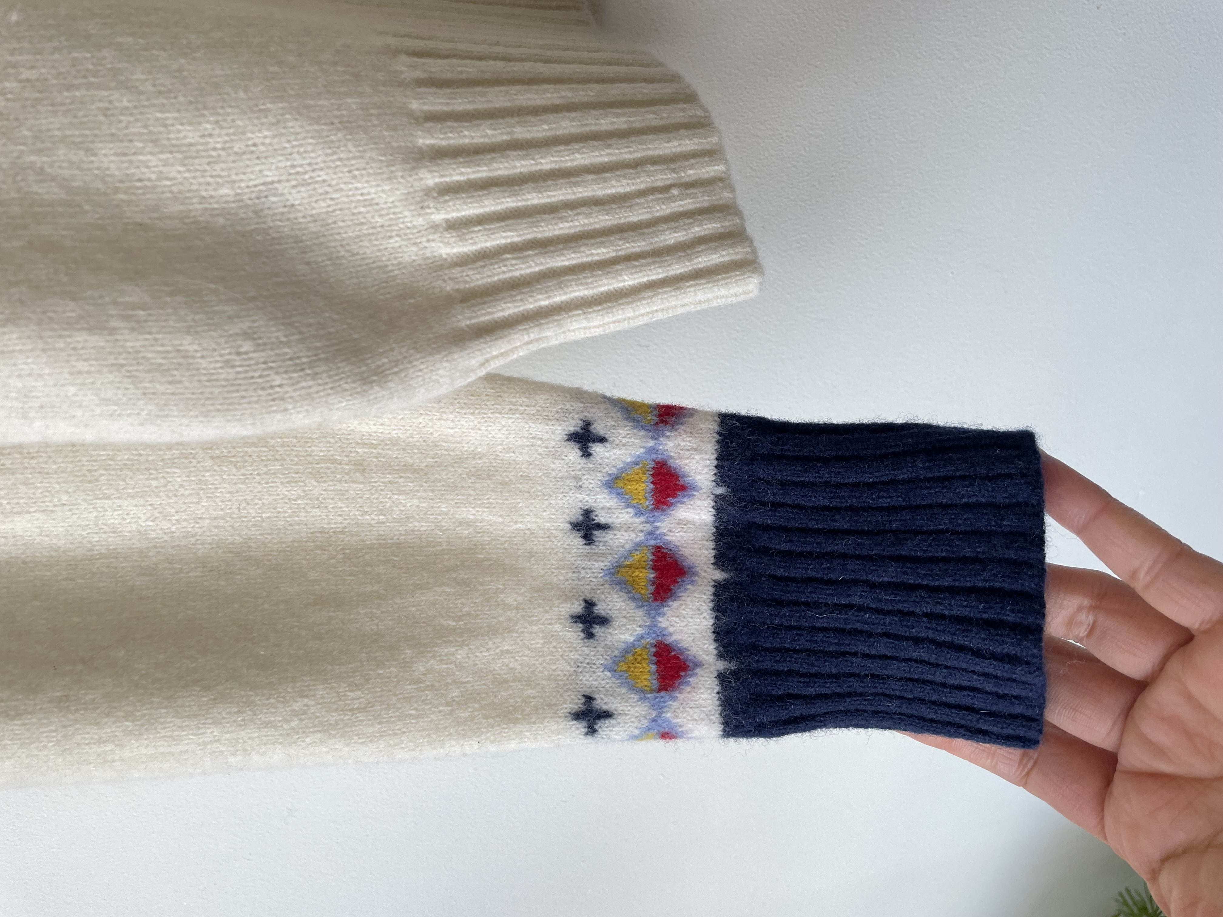 Sweatwe nordic lana Merino. Talla: L 3