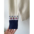 Sweatwe nordic lana Merino. Talla: L 3