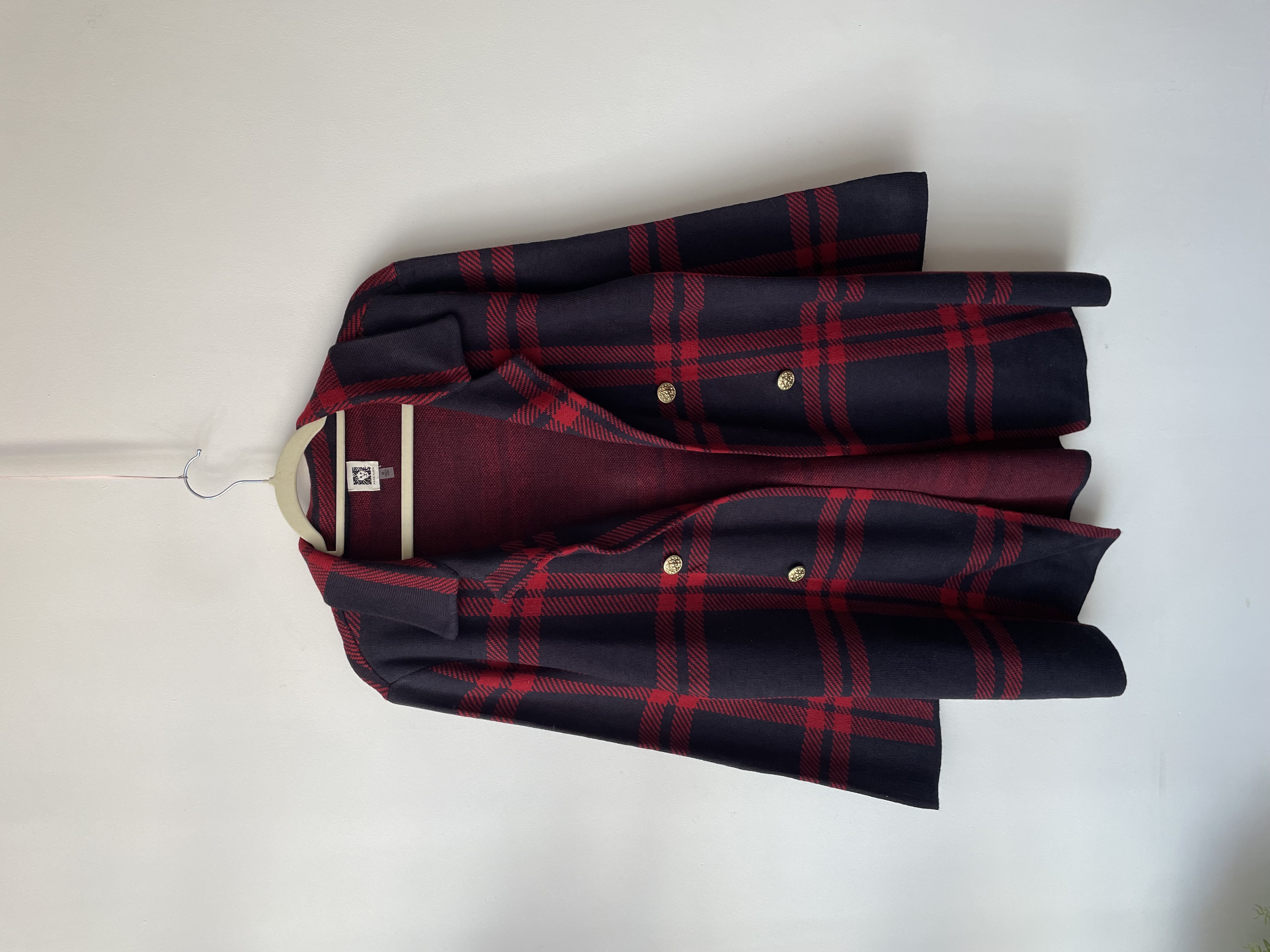 Sobrecamisa tartán. Talla: m 1