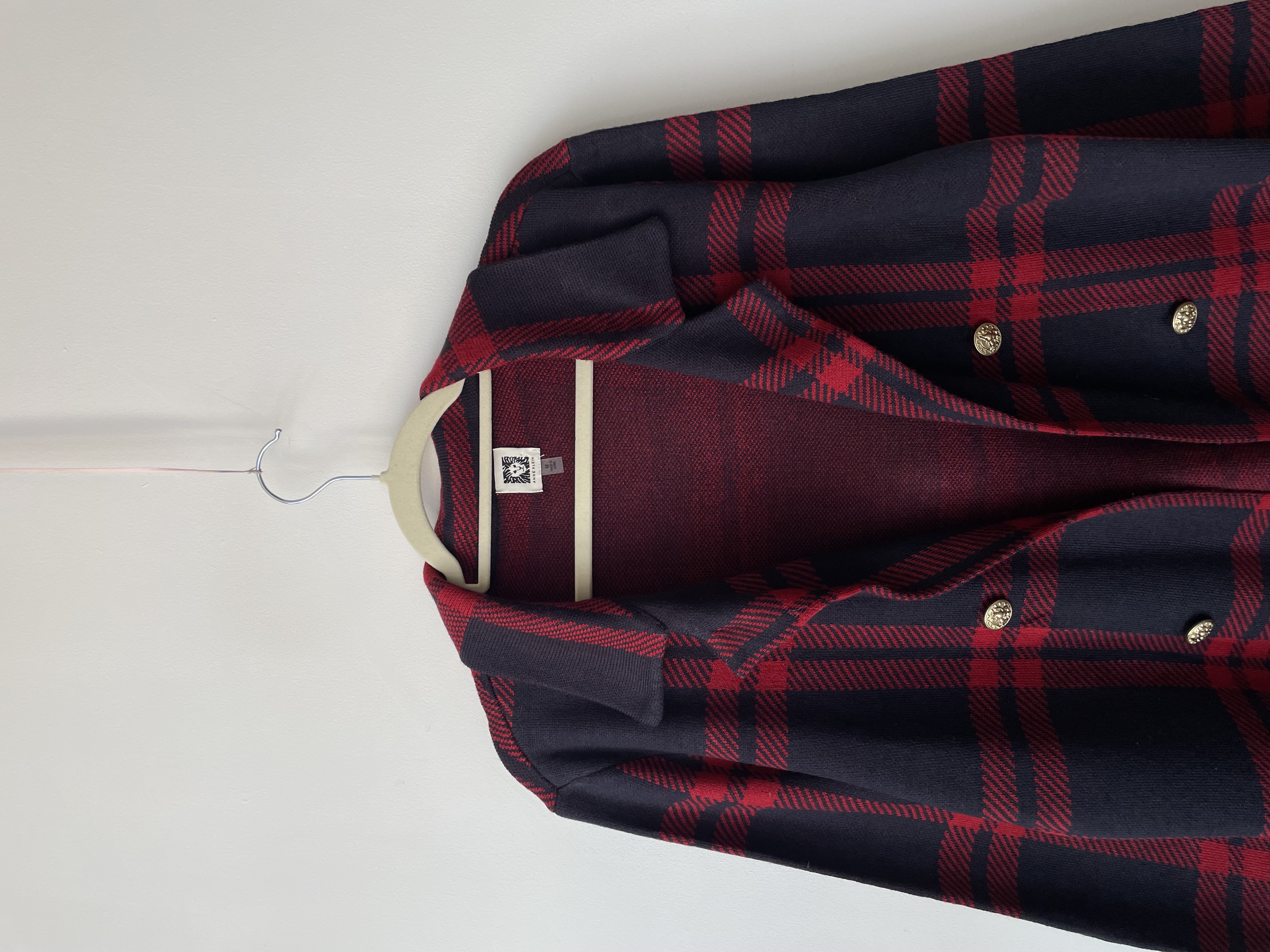 Sobrecamisa tartán. Talla: m 2