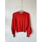 Sweater carmín vuelos. Talla: 2 (XS)  1