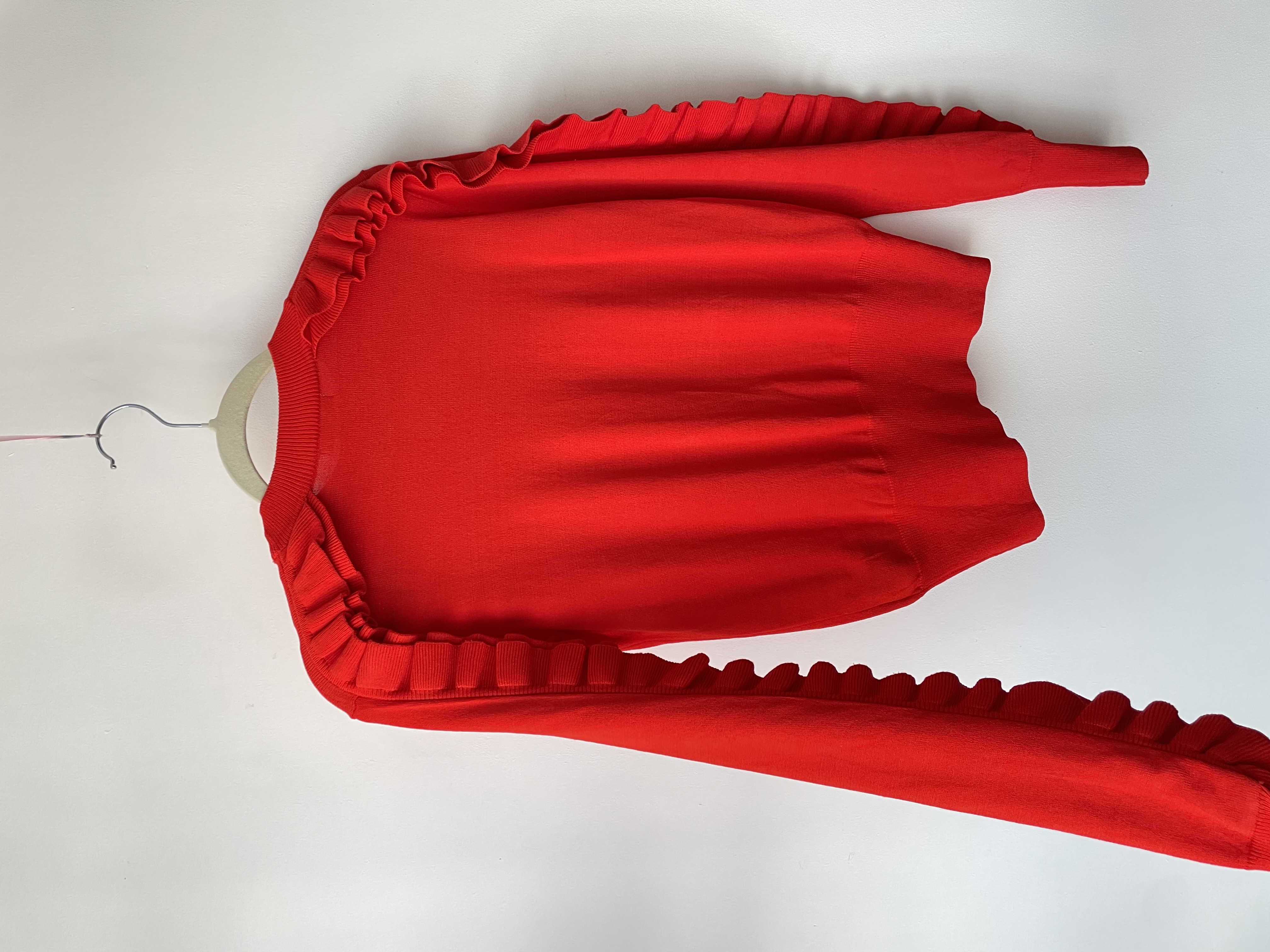 Sweater carmín vuelos. Talla: 2 (XS)  4