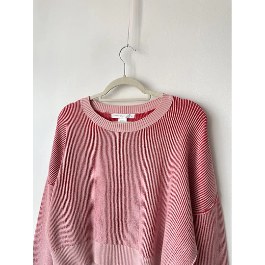 Sweater rayas. Talla: S oversized (m)