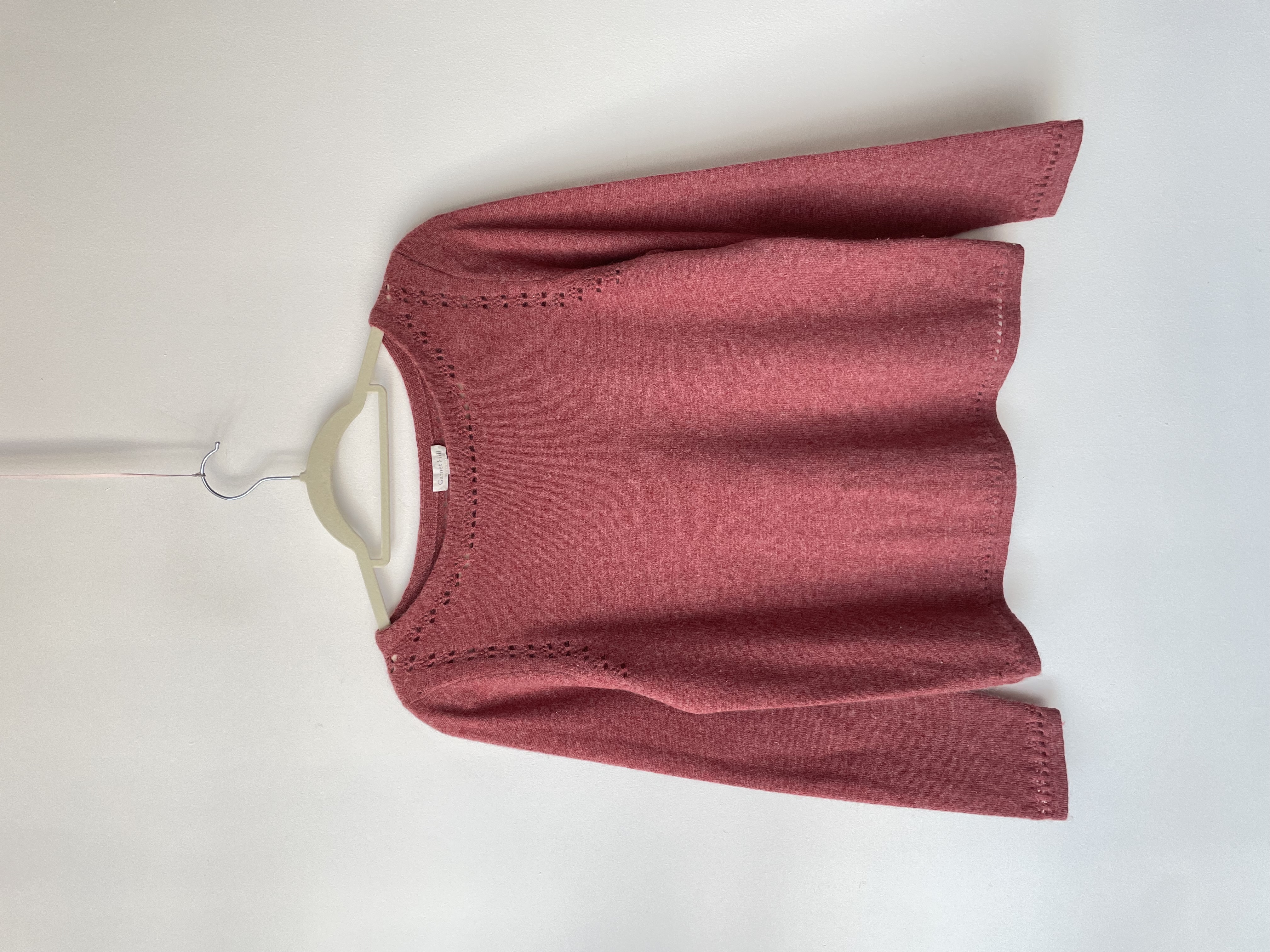 Sweater ladrillo cachemira. Talla: S 1