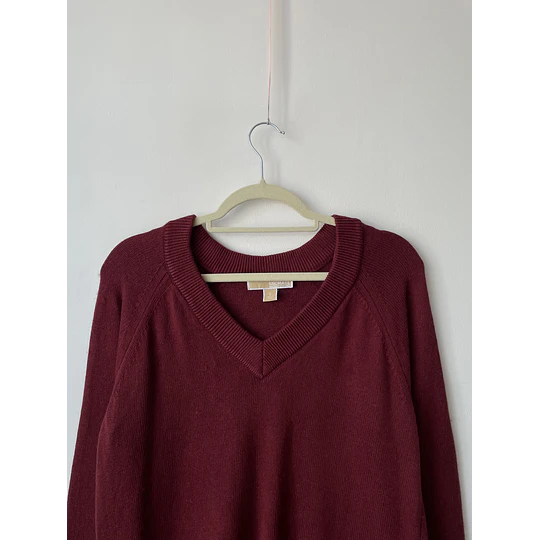 Sweater vino. Talla: S grande (M) 