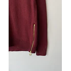 Sweater vino. Talla: S grande (M)  3