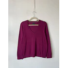 Sweater magenta. Talla: M 1