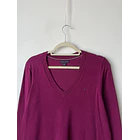 Sweater magenta. Talla: M 2